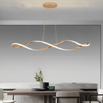 Creative Waves Electroplating Modern Chandelier Li002169