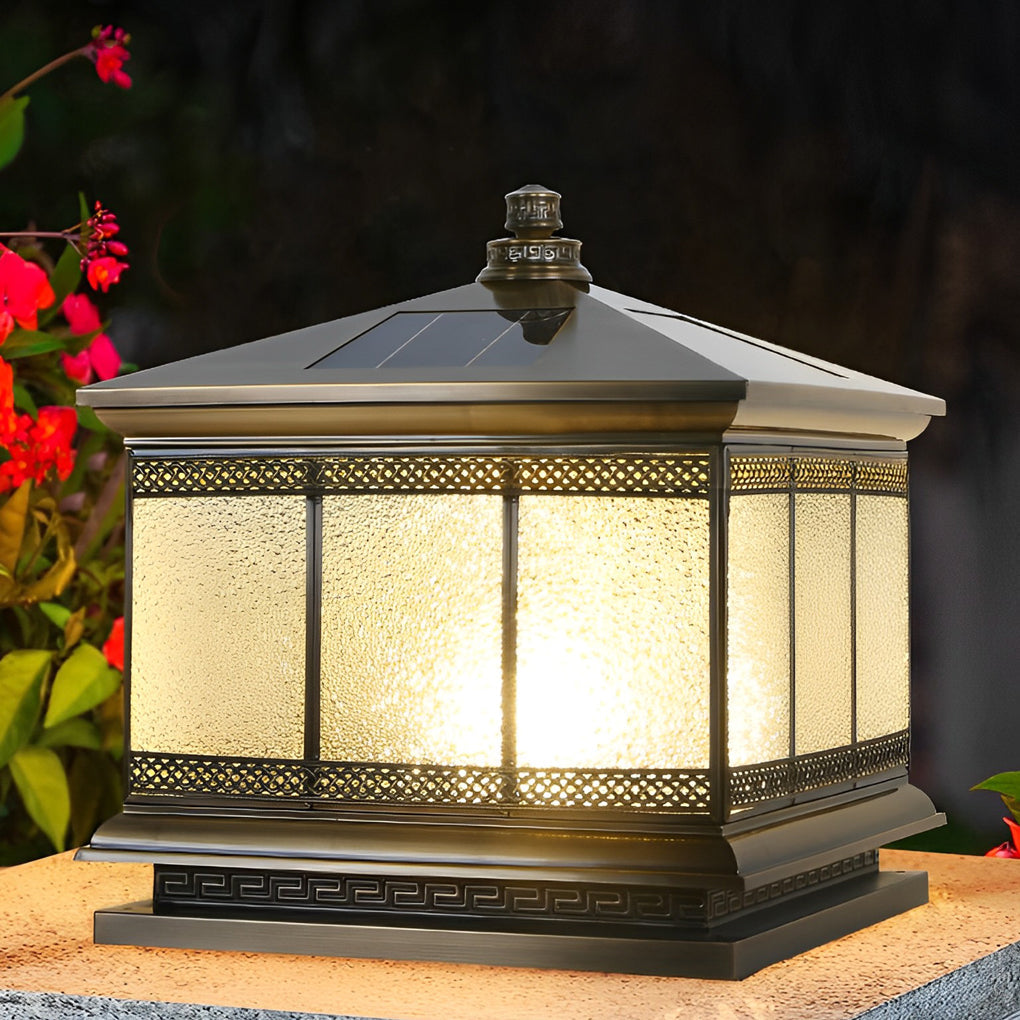 Intelligent Solar Fence Post Light Ha085190