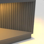 Square Solar Fence Post Light Ha082503