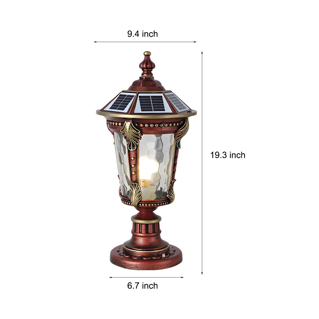 Dual Use Solar Fence Post Light Ha092401