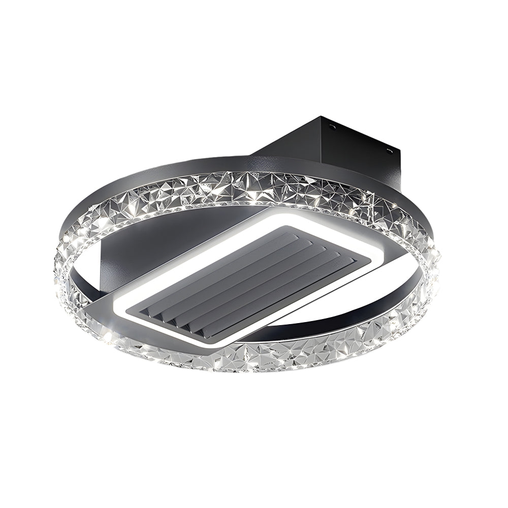 19 7 In Nordic 6 Speeds Bladeless Ceiling Fan With Led Light Remote Control
