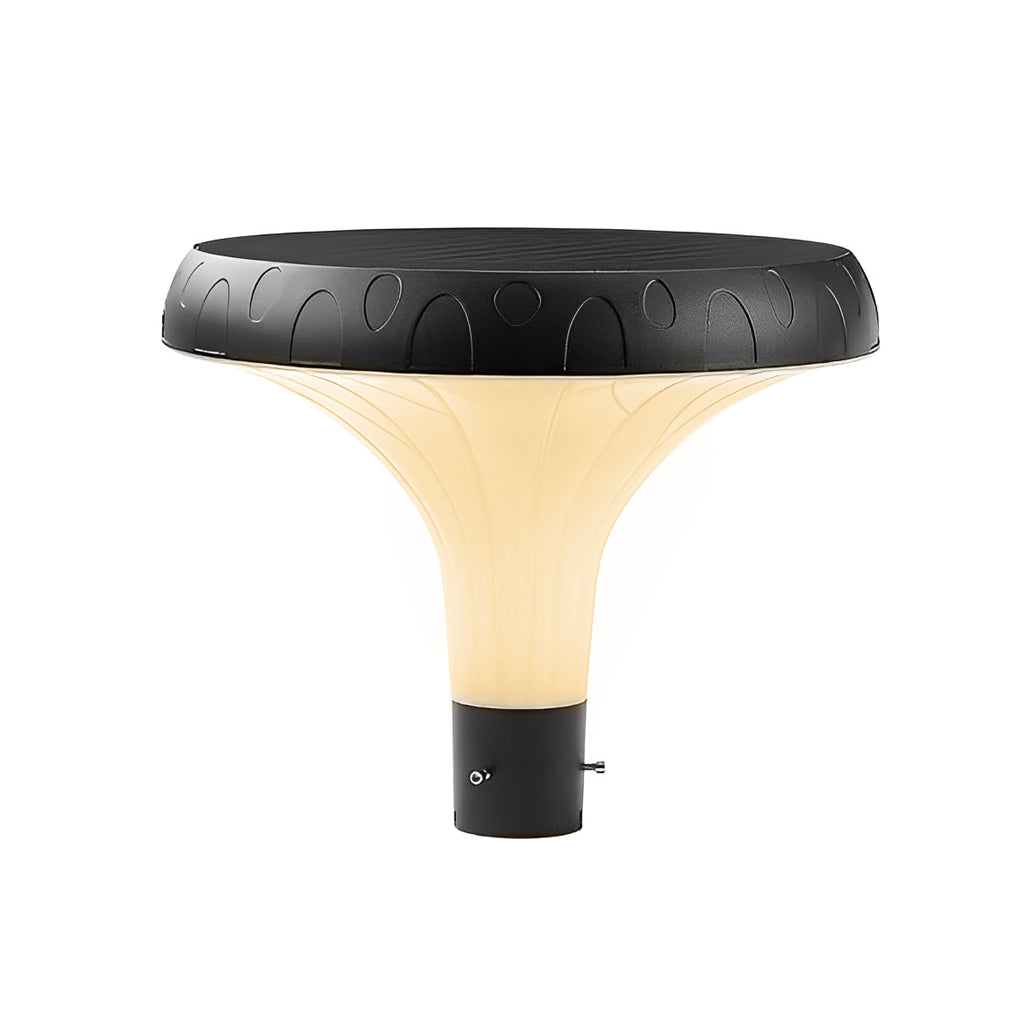 Round Solar Lamp Post Ha092026