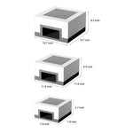 Square Solar Post Caps Light Ha091711