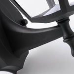1 Light Black Solar Powered Porch Sconce Led Outdoor Wall Light