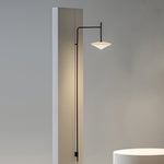 Minimalist Metal Long Pole Arm Tempo Led Wall Sconce