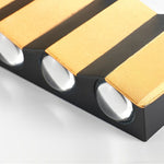Black Gold Aluminum Led Outdoor Up Down Wall Light