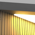 Square Solar Fence Post Light Ha082503
