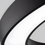 Round Ring Hanging Profile Light Suspended Office Led Pendant Light For Gyms
