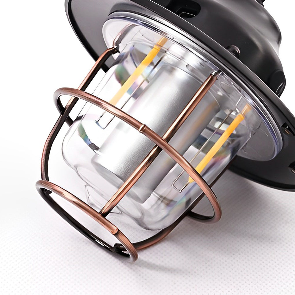 Round Led Usb Rechargeable Camping Lamp Ha085265