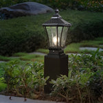 Vintage Retro Solar Fence Light Ha084360