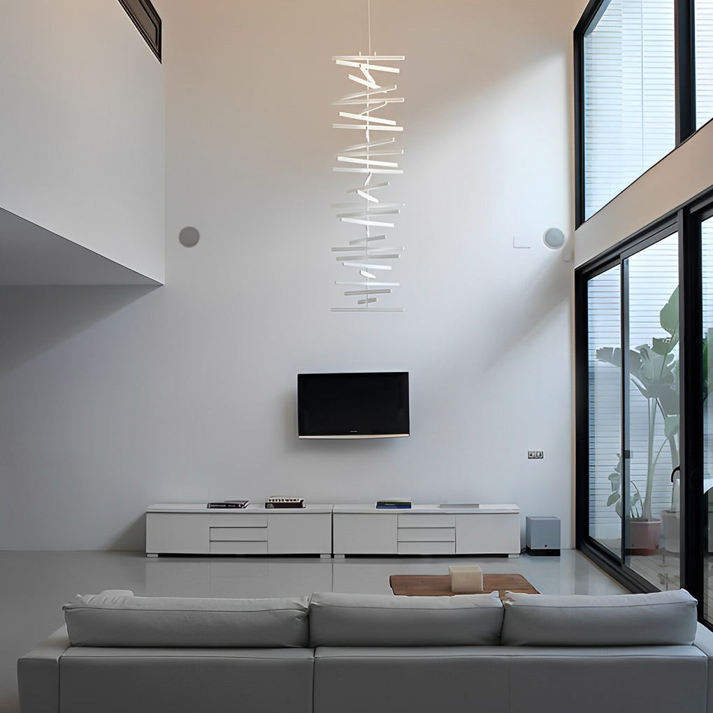 Waves Fishbone Pendant Light Ha084944