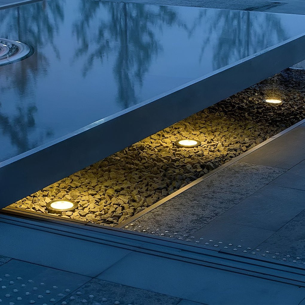 Led Recessed Deck Stair Lights Outdoor Step Lights Garden Lights In Ground Lights