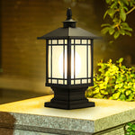 Retro Outdoor Fence Post Lights Ha076240