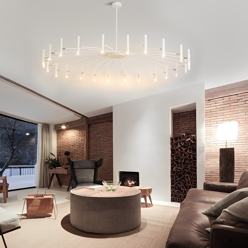 Adjustable Metal Diy Minimalist Chandelier Ha084685