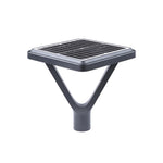 Black Led Solar Lamp Post And Pole Street Lights