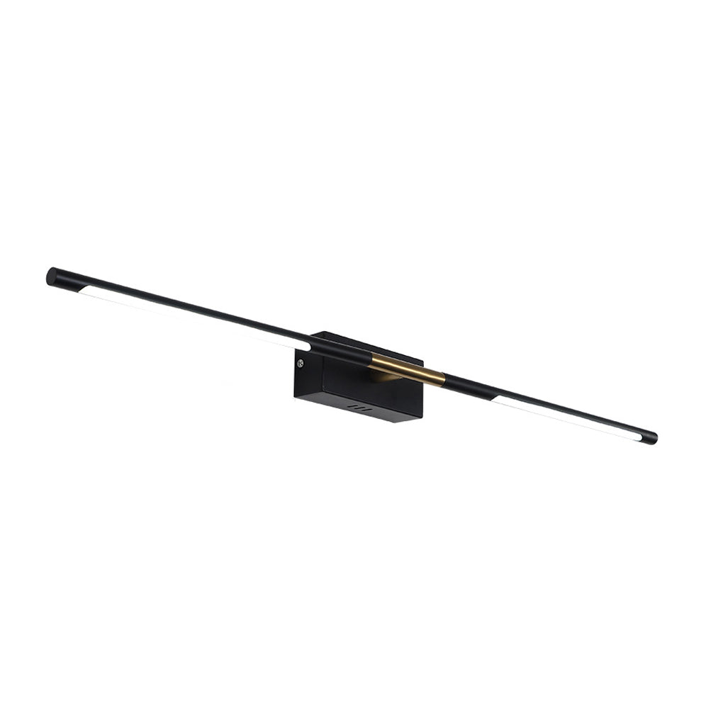 Black Gold Linear Led Bathroom Vanity Light Bar