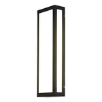 Rectangular Black Modern Outdoor Wall Lamp Li002194