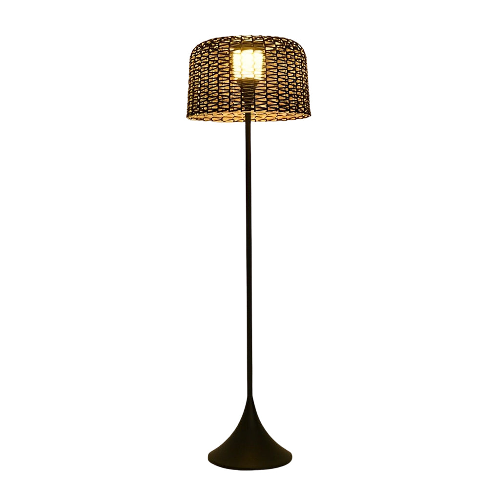 1 Light Mesh Outdoor Floor Lamp