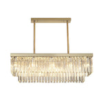 Rectangular Crystal Chandelier Ha087444