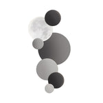 Lunar Glow Round Led Wall Sconce
