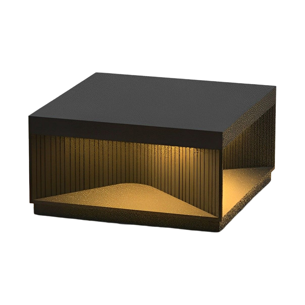 Square Solar Fence Post Light Ha082503