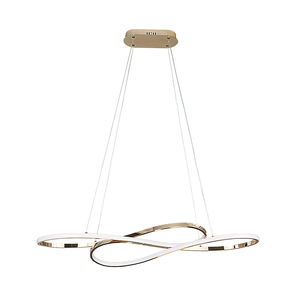 Wavy Double Ceiling Hanging Lamp Li002264