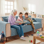 TheCarGoods Premium Chenille Herringbone Sofa & Couch Cover