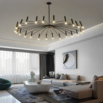 Adjustable Metal Diy Minimalist Chandelier Ha084685