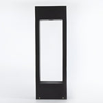 Hollow Square Waterproof Led Black Outdoor Lawn Light