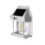 Tungsten Bulb Solar Wall Lanterns Dusk To Dawn Motion Senor Lighting