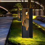 Outdoor Waterproof Grass Light Solar Landscape Design Art Led Garden Lighting