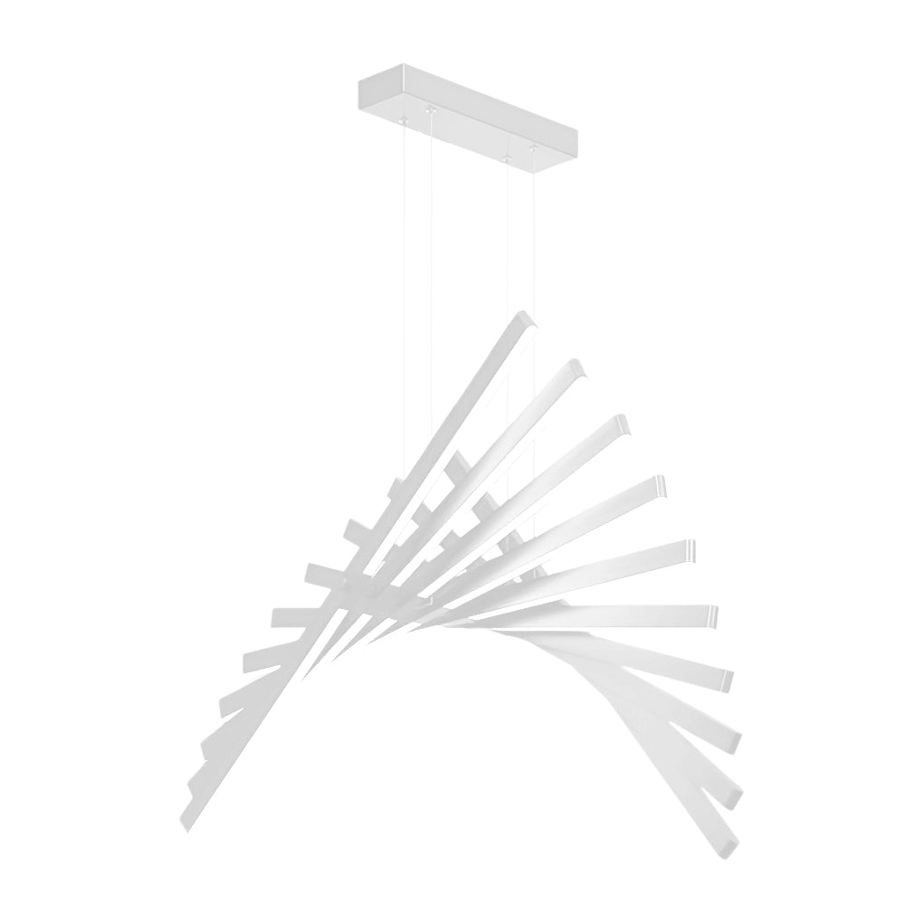 Waves Fishbone Pendant Light Ha084944
