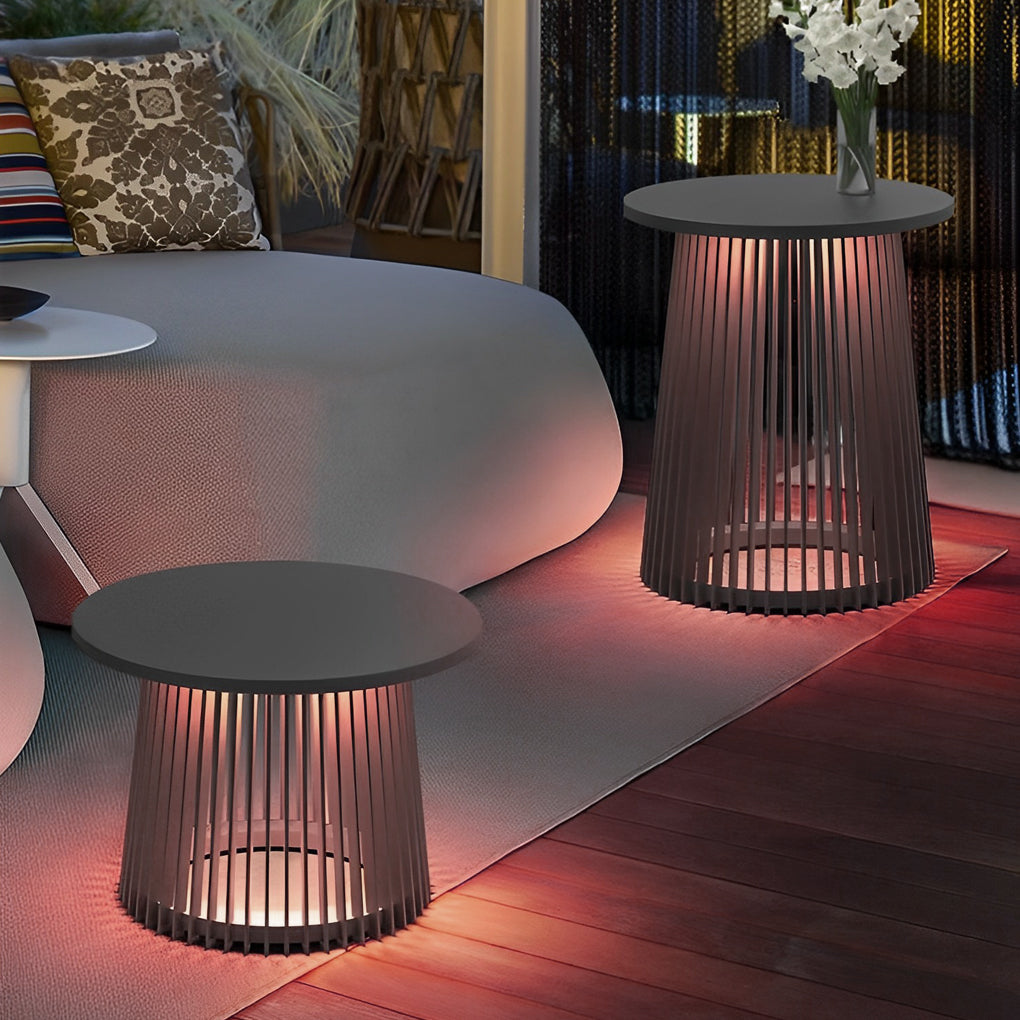 Round Solar Outdoor Lantern Ha088201