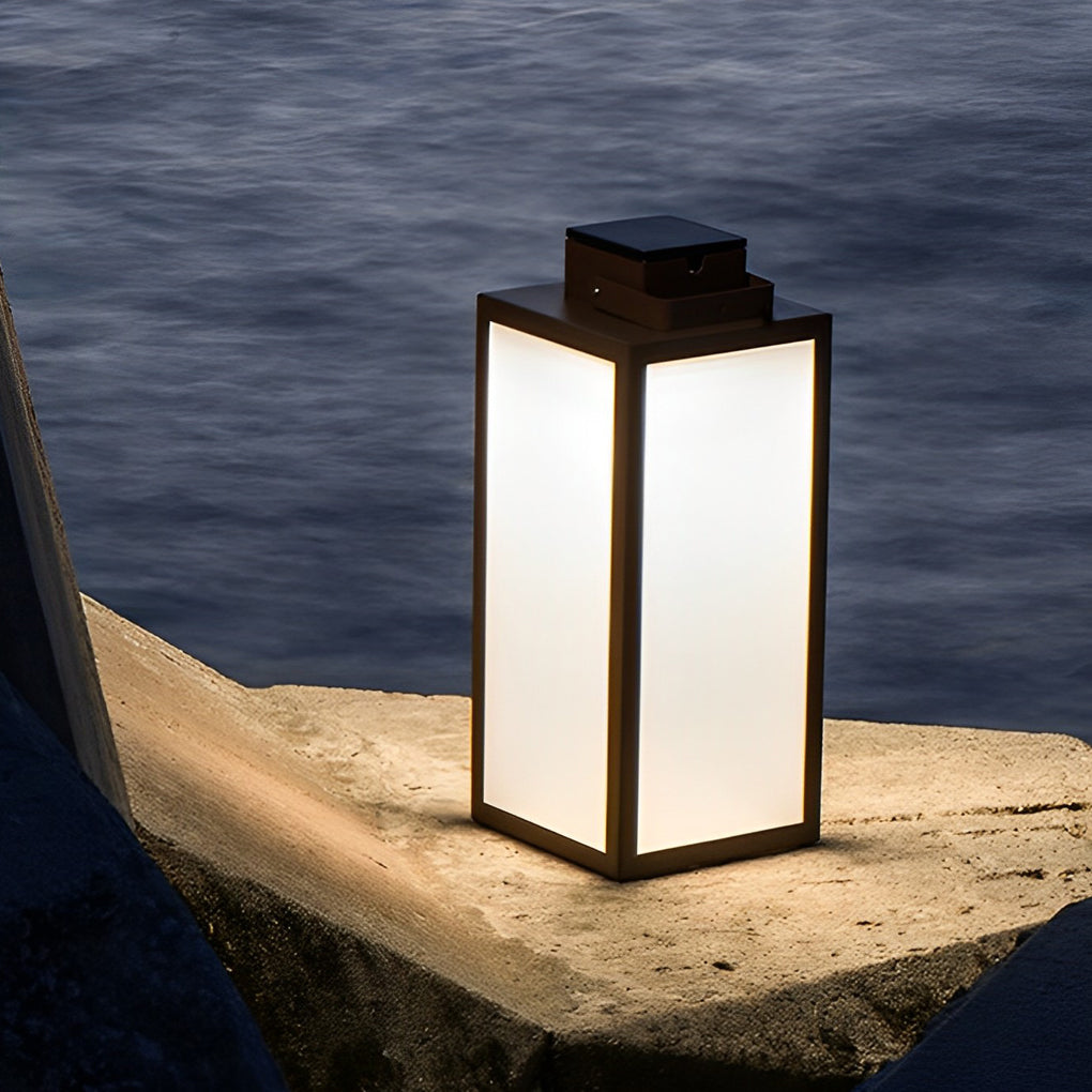 Square Lantern Solar Lawn Lights Li002211