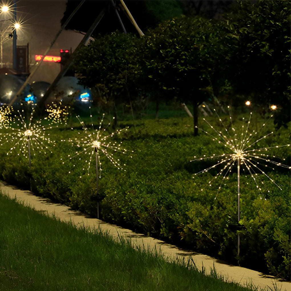 2Pcs Wsolar Starburst Lights Ha093414