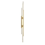 Long Strips Grille Iron Acrylic Simple Modern Led Wall Light Fixture