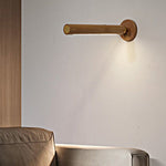 Rotation Wood Led Portable Magnetic Usb Touch Night Light