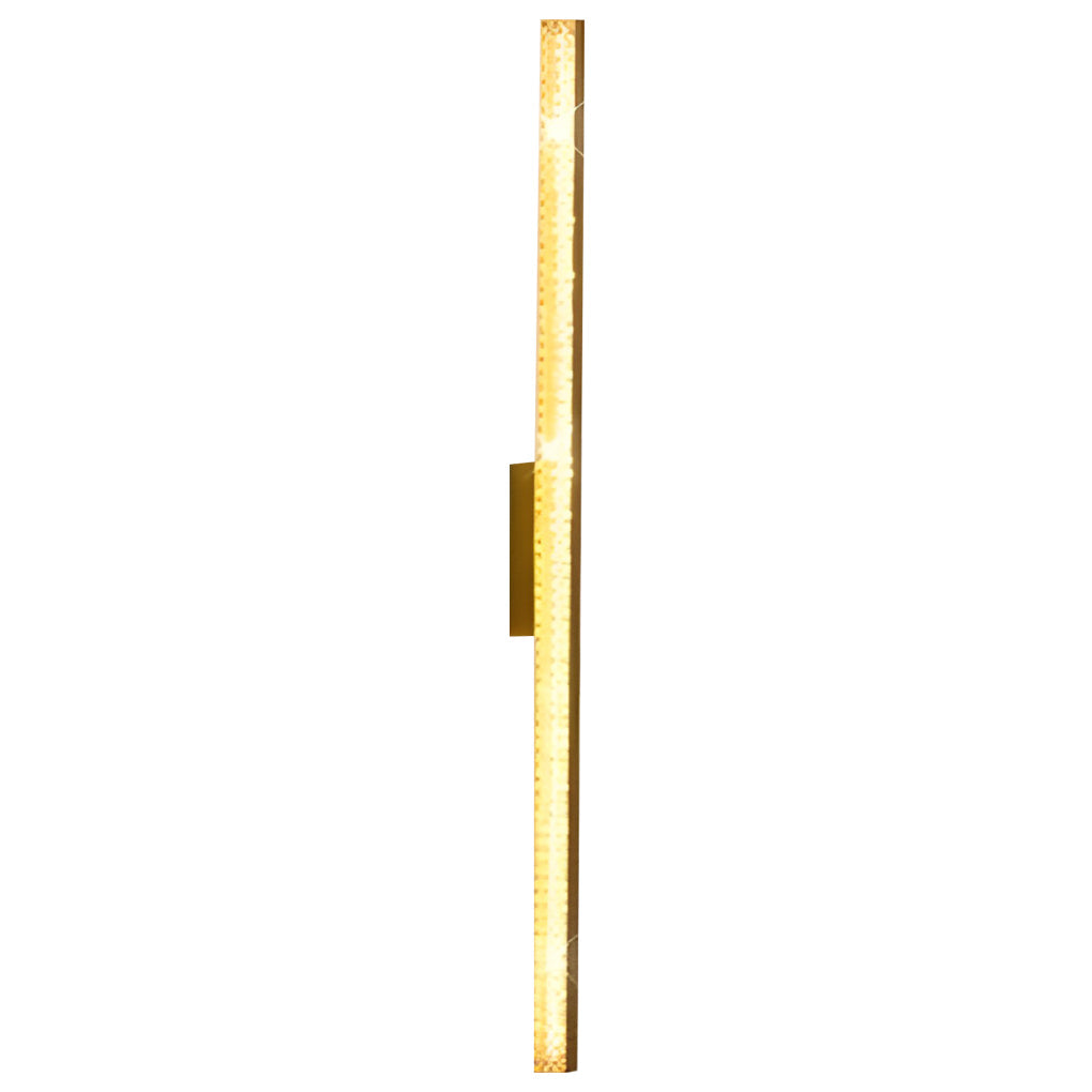 41 Inch Long Linear Acrylic Brilliant Sword Led Wall Sconce