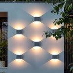 Modern Minimalist Waterproof Led Wall Light For Outdoor Villa Courtyard Garden