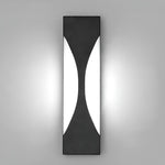 Rectangular Waterproof Led Black Outdoor Wall Sconce
