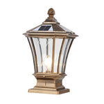 Vintage Retro Solar Fence Light Ha084360