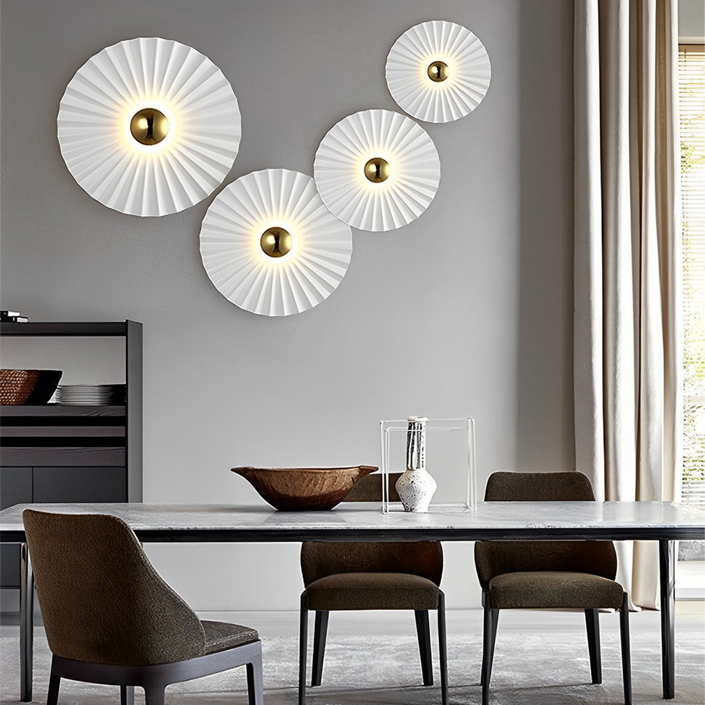 Lotus Leaf Wall Lights Fixture Ha098865