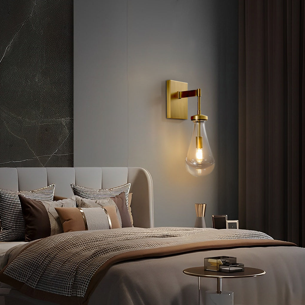 Water Drop Minimalist Wall Lamp Ha098824