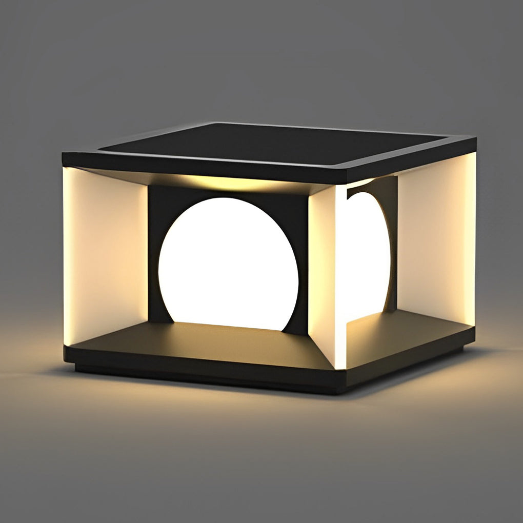 Square Modern Solar Post Caps Lights Li002118