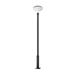 Round Solar Lamp Post Ha092026