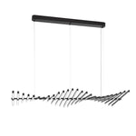 Waves Fishbone Pendant Light Ha084944