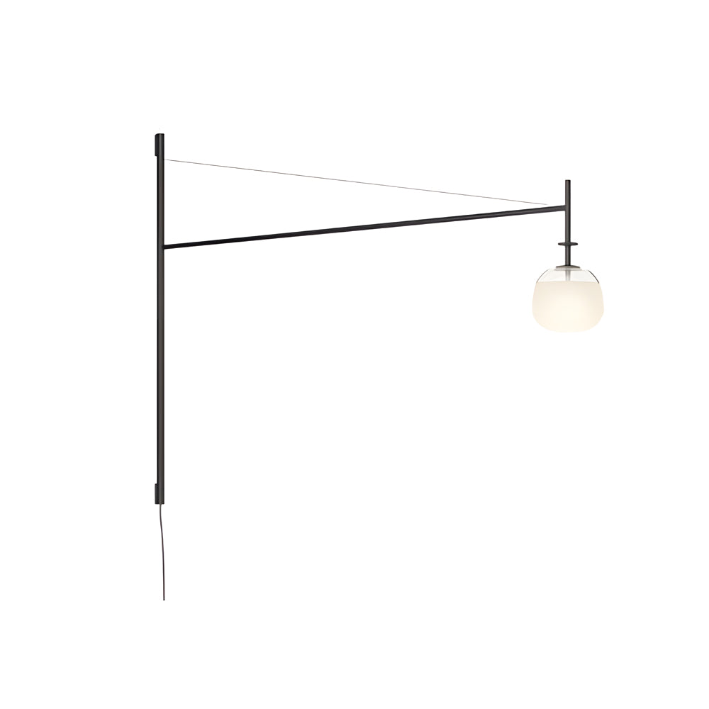 Minimalist Metal Long Pole Arm Tempo Led Wall Sconce