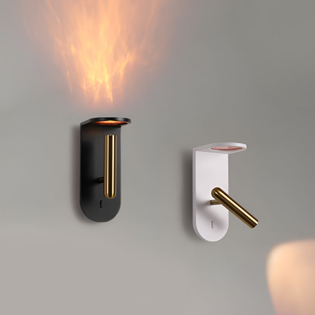 3W Led Flame Effect Light Nordic Wall Lamp