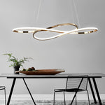 Wavy Double Ceiling Hanging Lamp Li002264