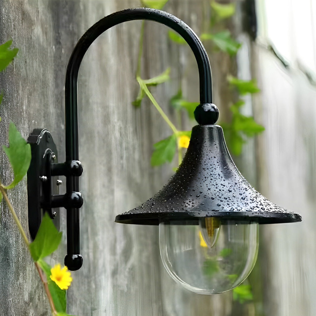 Trumpet Shaped Led Outdoor Wall Lamp Li002094